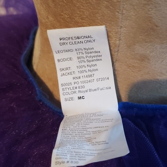 2 Purple Ballerina Purple (pink)Tutu's, kids Small. - Picture 3 of 6